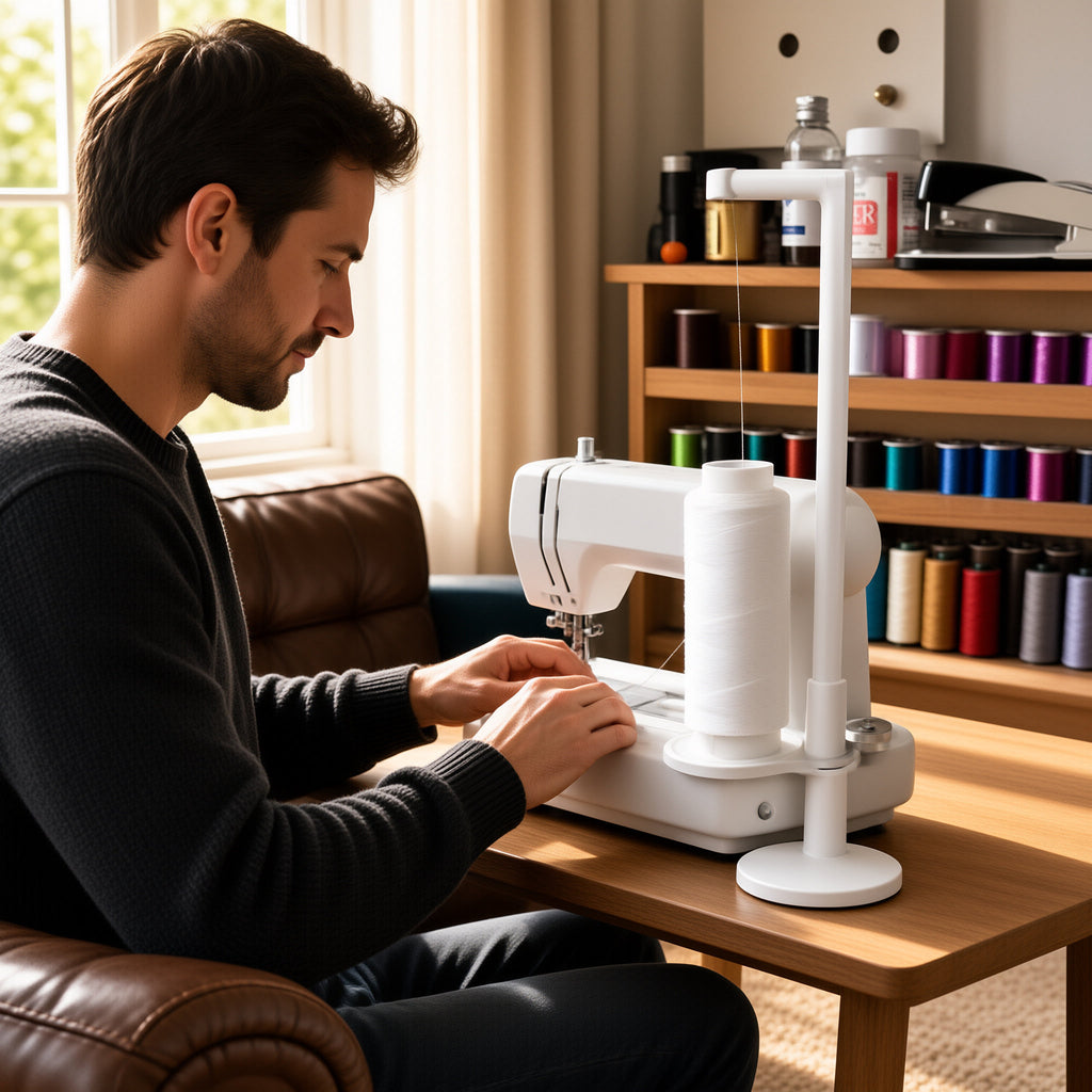 Vertical Sewing Machine Spool Holder