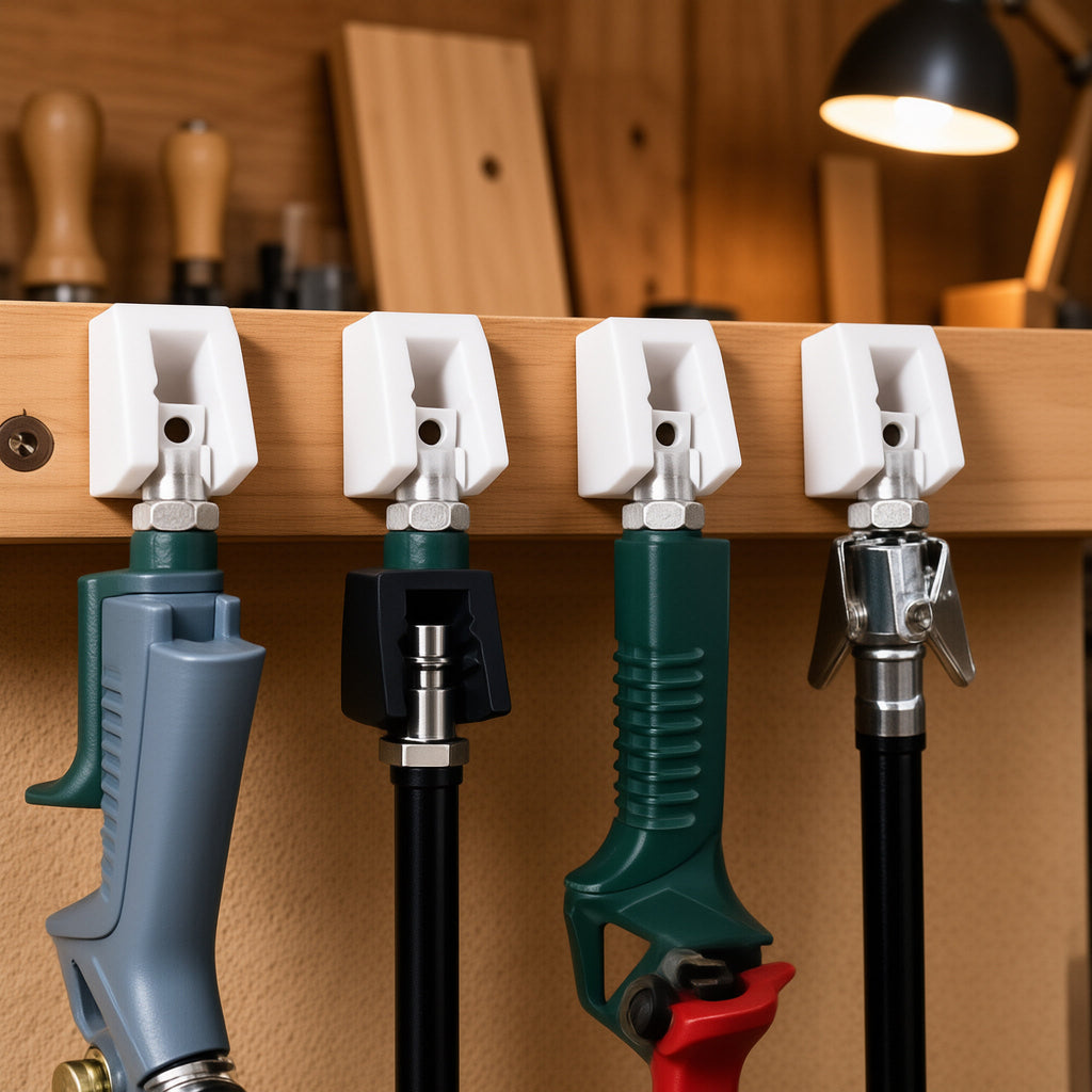 Pneumatic Tool Wall Mount Set