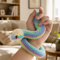 Articulated Viper Snake Figure