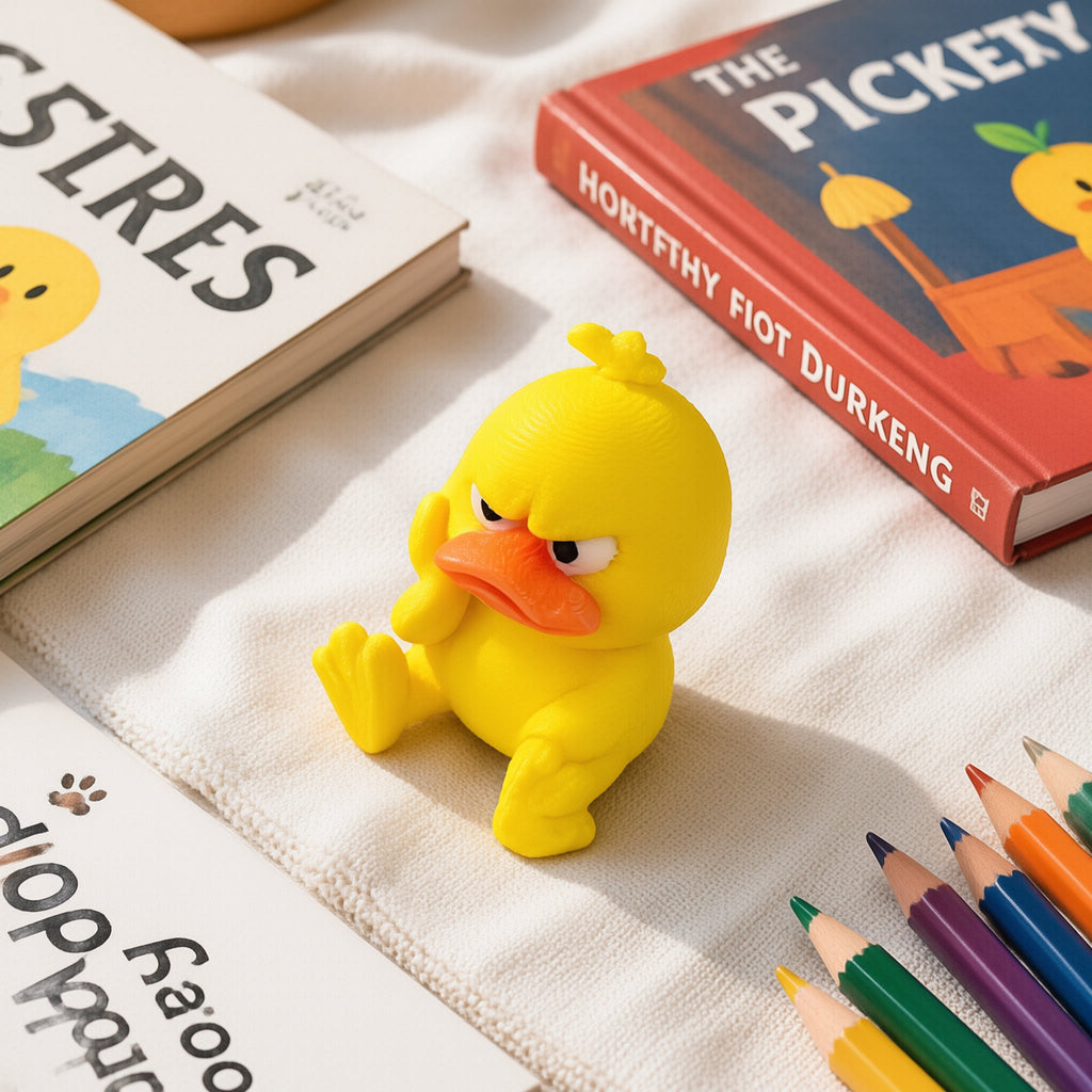 Angry Duck Mini Desk Figure